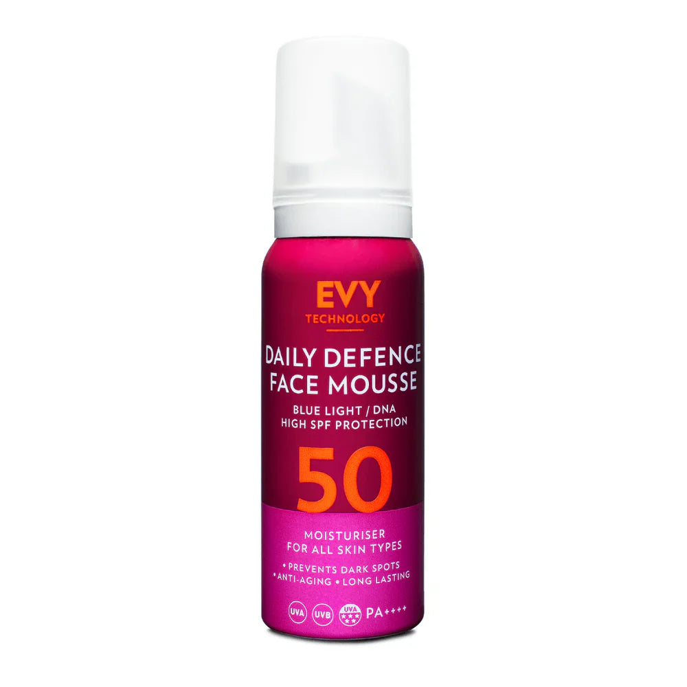 Daily Defence Face Mousse SPF 50 — EVY — SPF | profco.cy