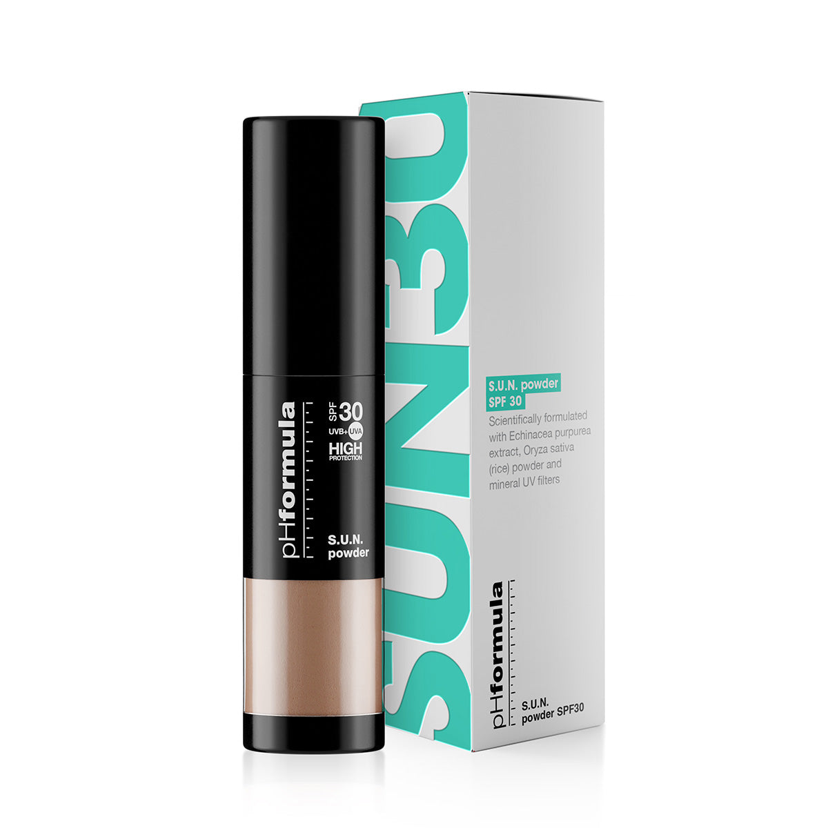 pHformula S.U.N. powder SPF 30 — mineral sunscreen powder