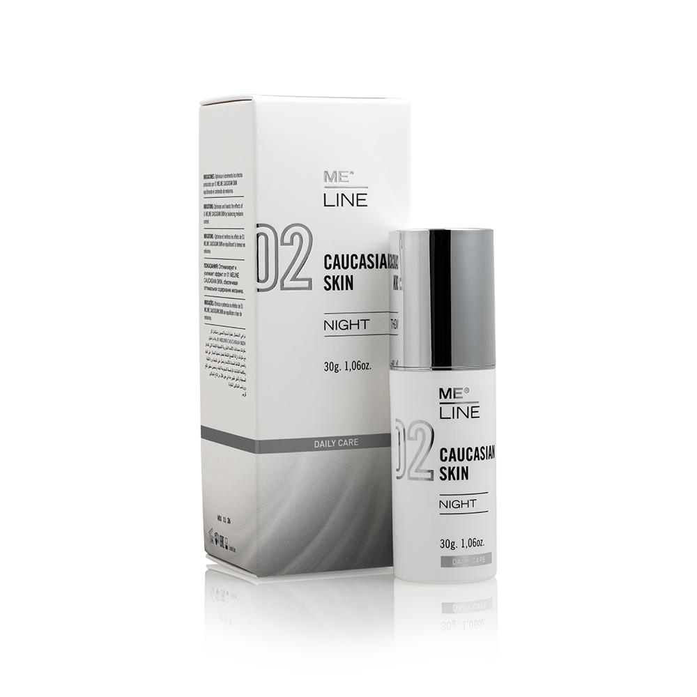 MELINE 02 Caucasian Skin Night — night emulsion 20ml