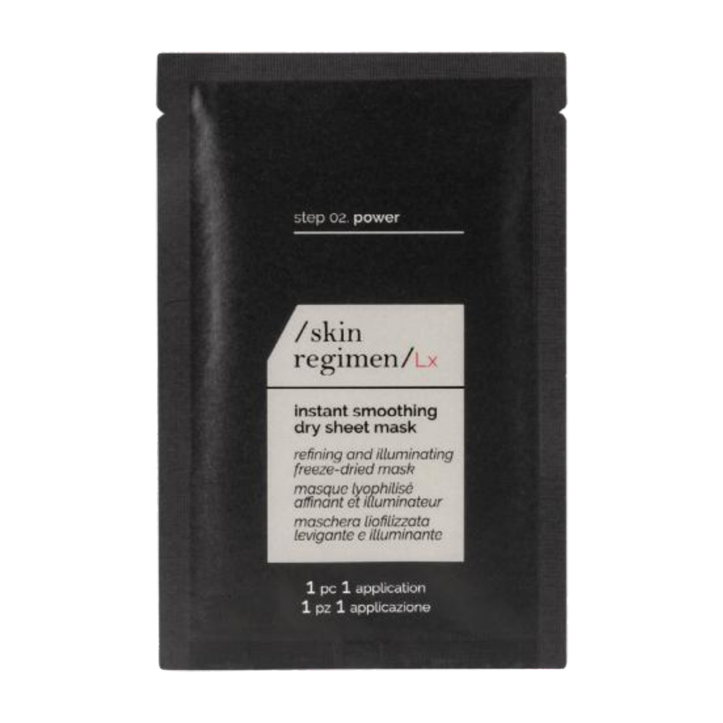 Skin Regimen Lx Instant Smoothing Dry Sheet Mask — freeze-dried collagen+ mask, 1 application